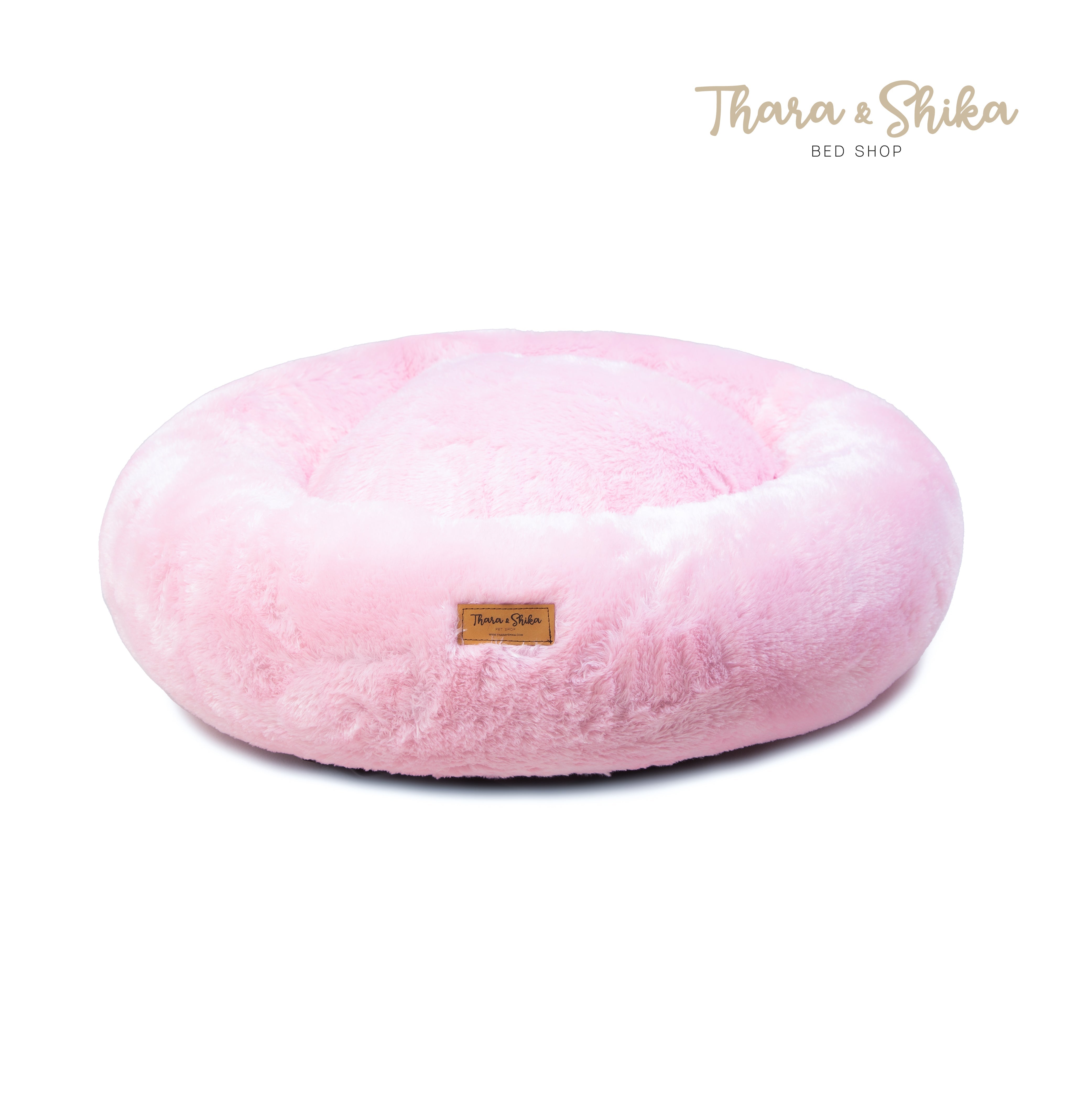 Cama Redonda Antiestrés 100% lavable