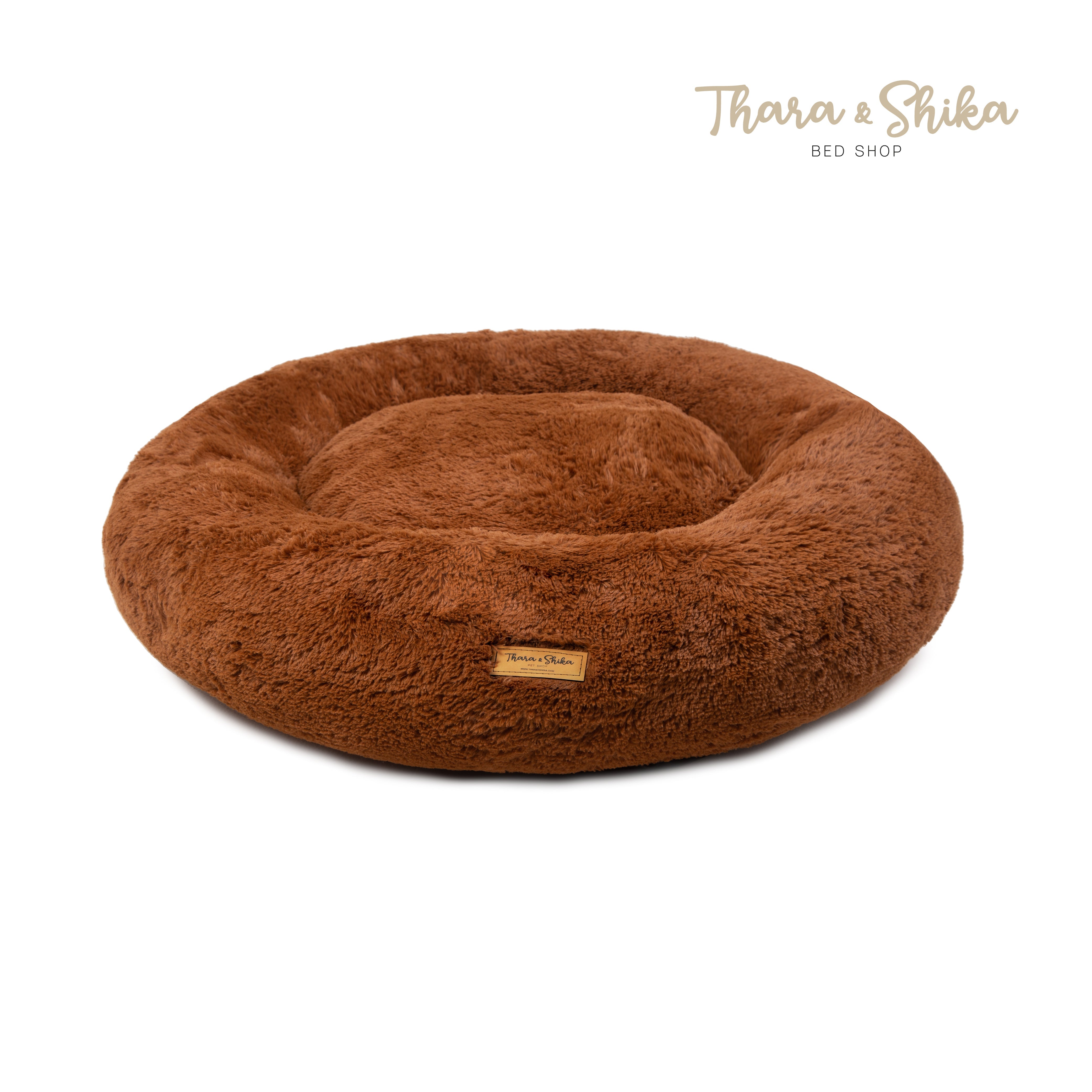Cama Redonda Antiestrés 100% lavable