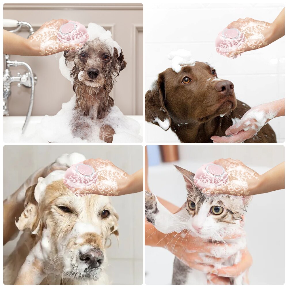 ⚡ Cepillo de Baño dispensador Jabón