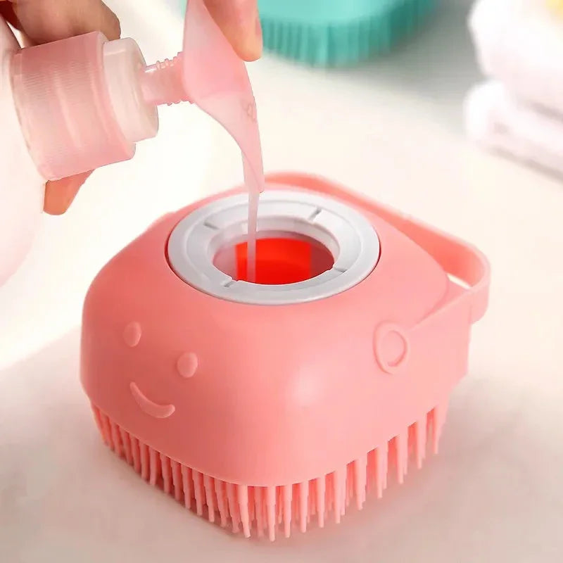 ⚡ Cepillo de Baño dispensador Jabón