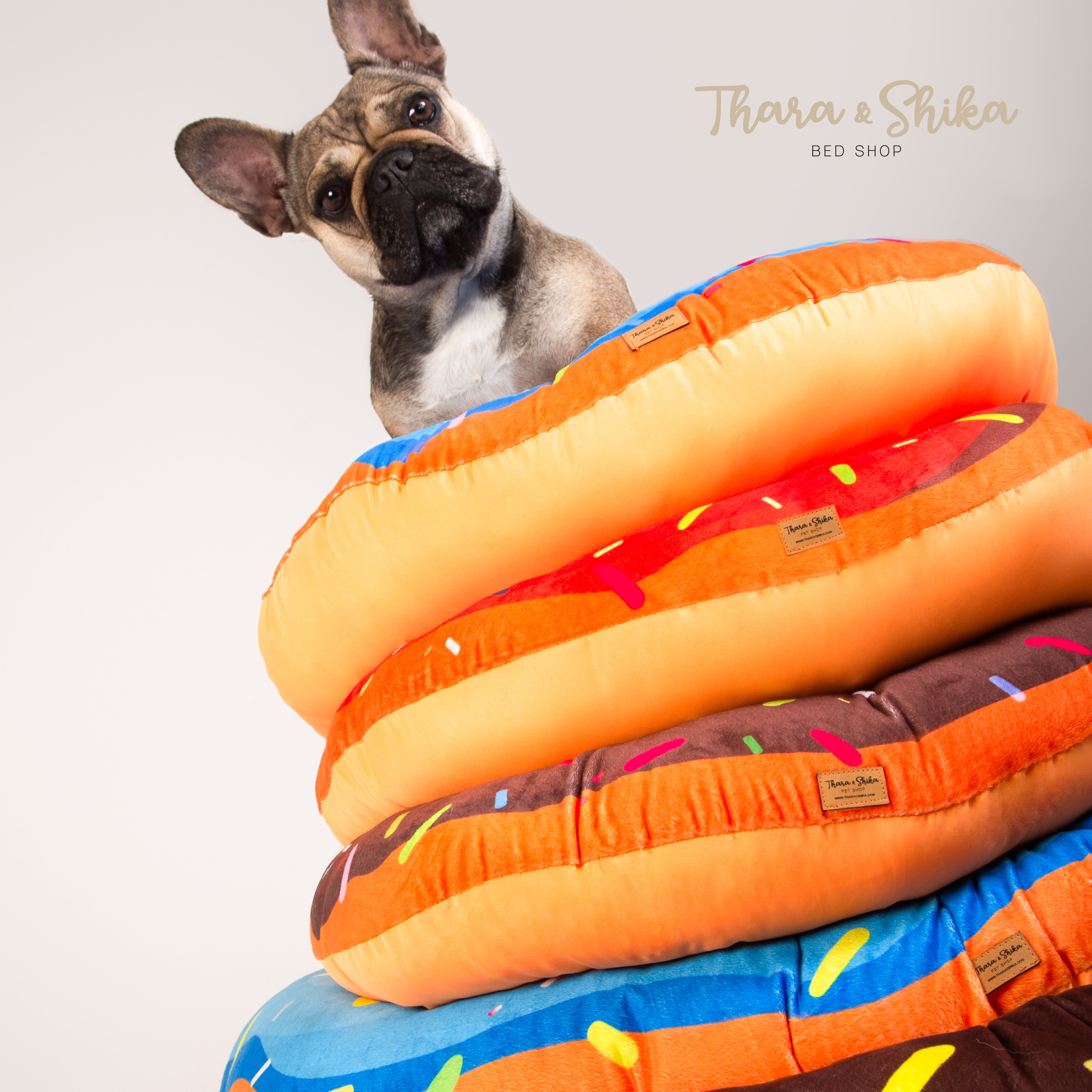 Cama Donut Print 100% lavable