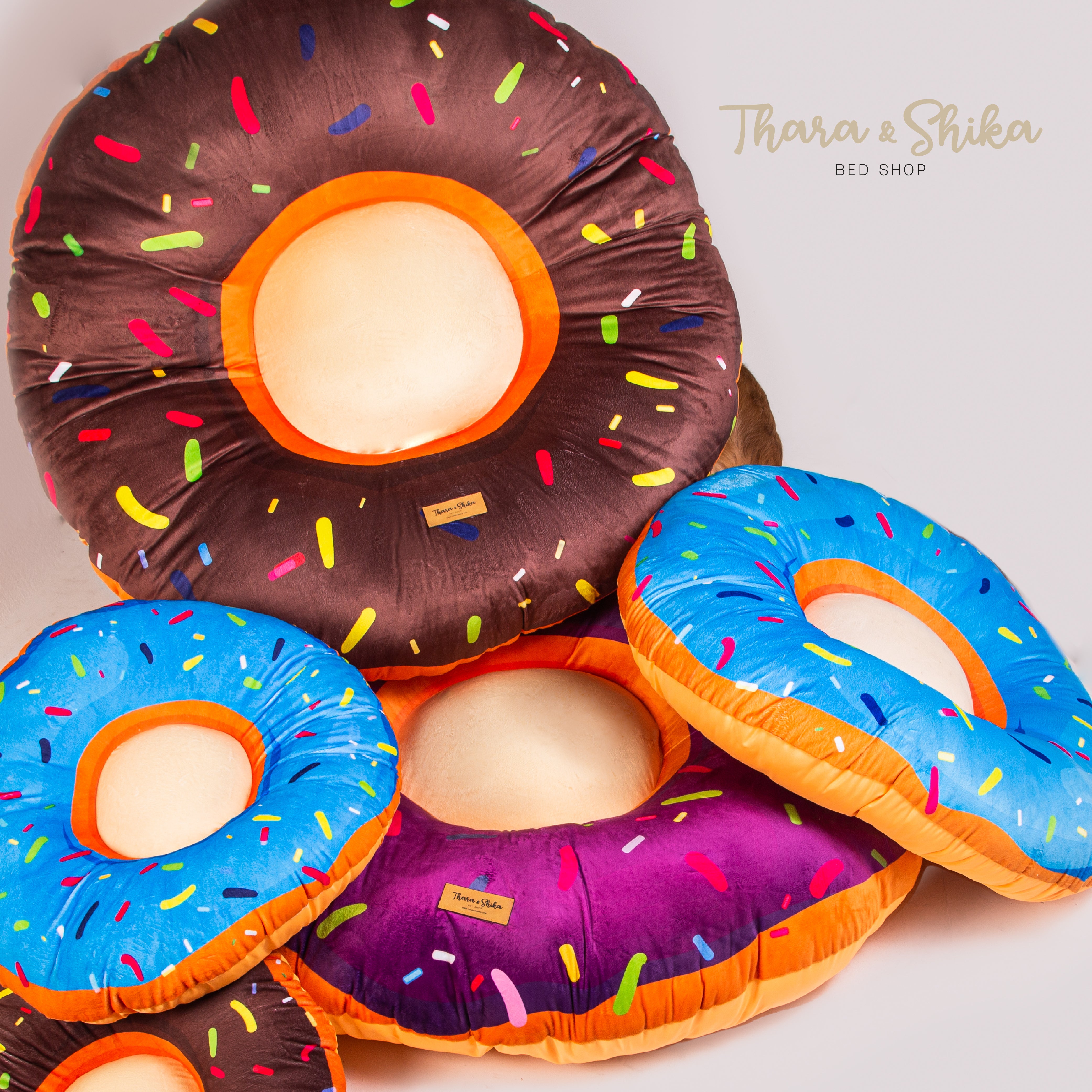 Cama Donut Print 100% lavable